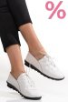 Pantofi albi piele naturala 1sp01sp