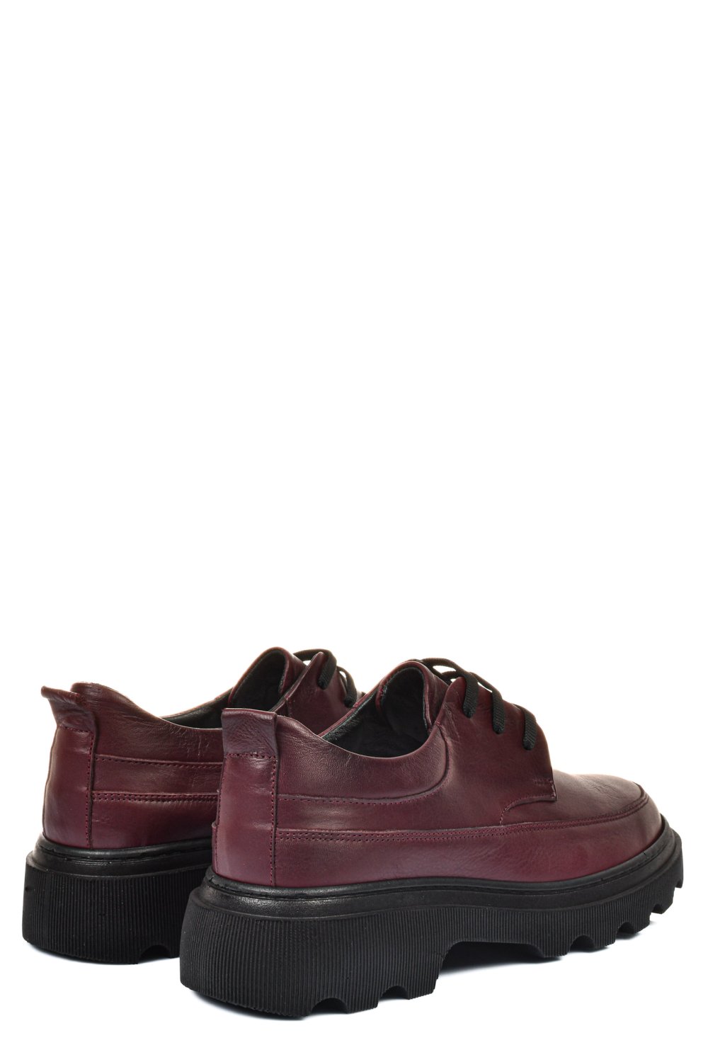 PANTOFI BORDO PIELE NATURALA 7S77156