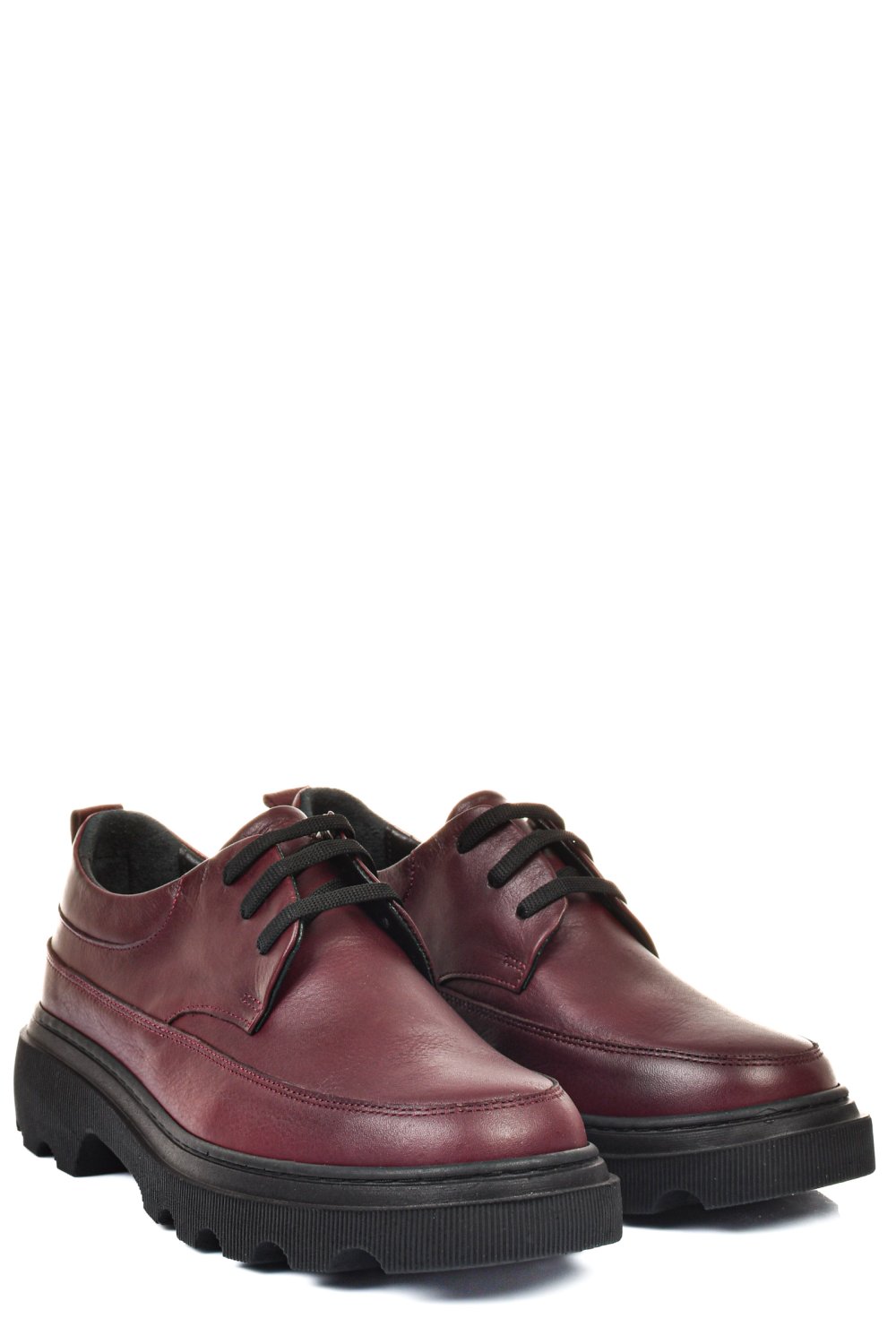 PANTOFI BORDO PIELE NATURALA 7S77156