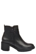 BOTINE FEMEI PIELE NATURALA NEGRE 2S7732-026NP