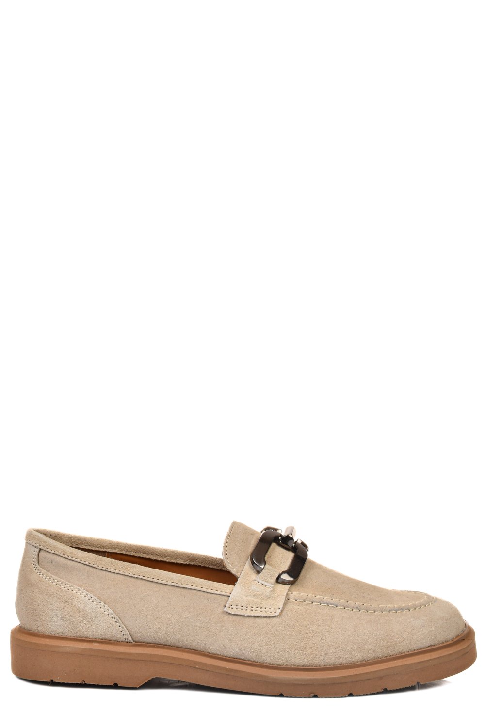 MOCASINI TAUPE PIELE NATURALA INTOARSA 1S771205