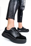 PANTOFI SPORT BLACK PIELE NATURALA TSP5102