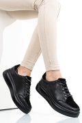PANTOFI SPORT BLACK PIELE NATURALA TSP5104