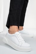 PANTOFI SPORT WHITE PIELE NATURALA TSP-5921
