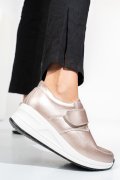 PANTOFI CHAMPAGNE PIELE NATURALA TSP-5121