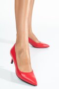PANTOFI ROSII PIELE NATURALA 3S77514