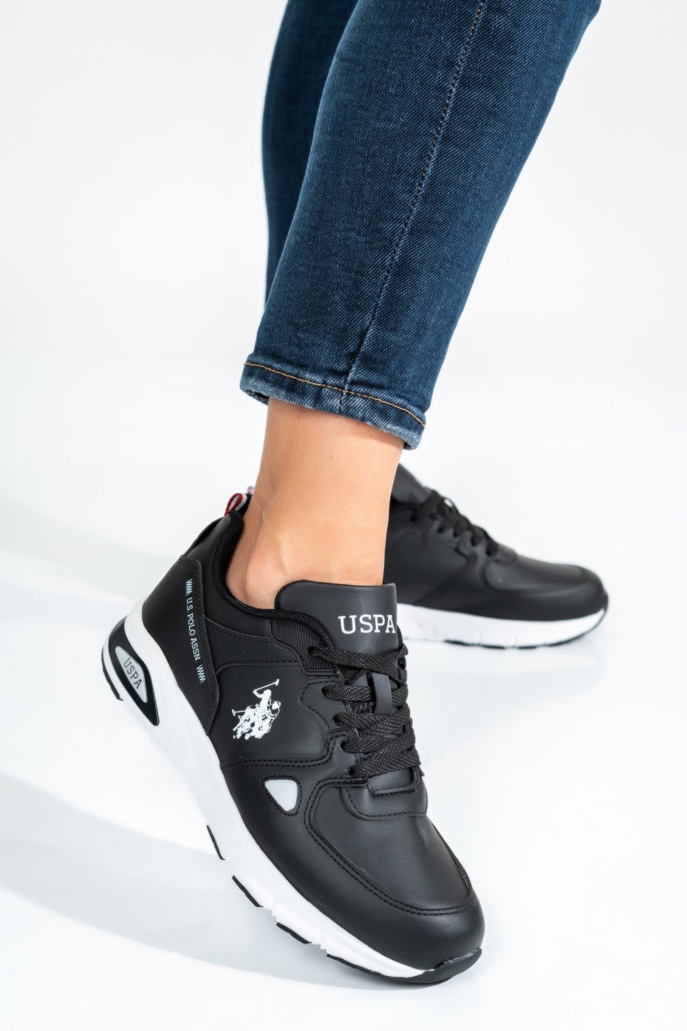 U.S. POLO ASSN, PANTOFI SPORT BLACK VANCE