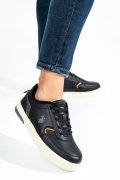 U.S. POLO ASSN, PANTOFI SPORT BLACK OKITA