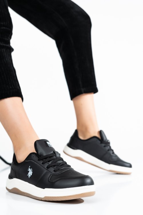 U.s. polo assn, pantofi sport black zeus