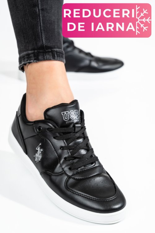 U.s. polo assn, pantofi sport black blake