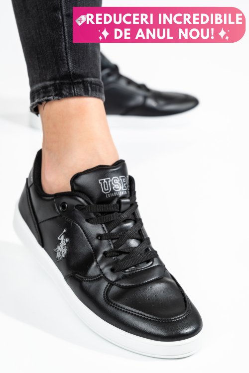 U.s. polo assn, pantofi sport black blake