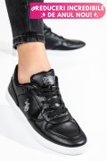 U.S. POLO ASSN, PANTOFI SPORT BLACK BLAKE