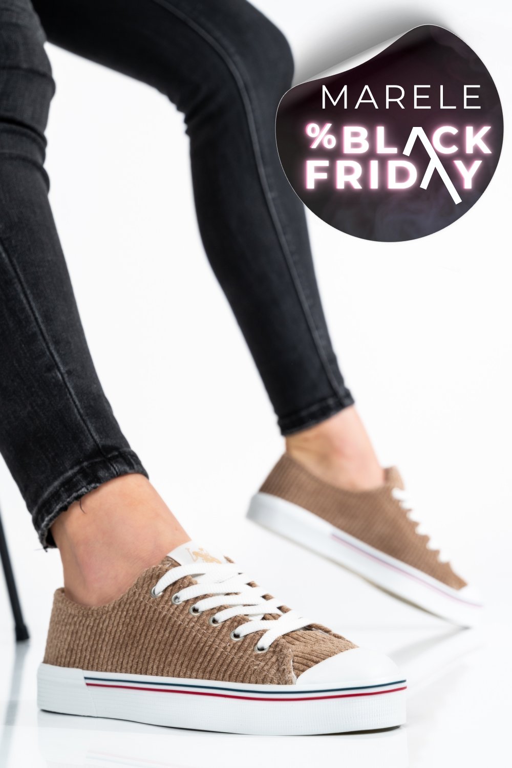 U.S. POLO ASSN, PANTOFI SPORT BEJ SUEDE PENELOPE-2FX