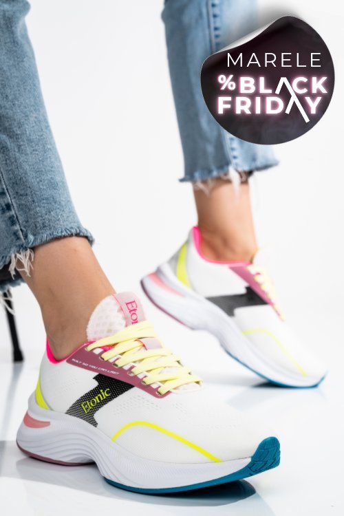 Etonic, pantofi sport white etw212605