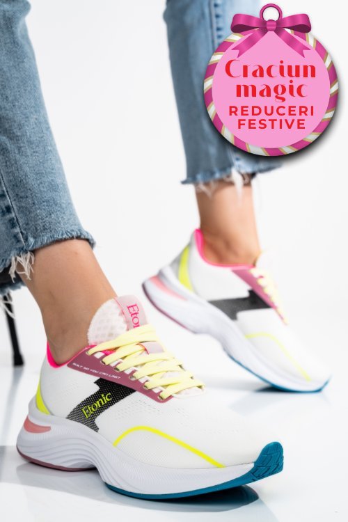 Etonic, pantofi sport white etw212605