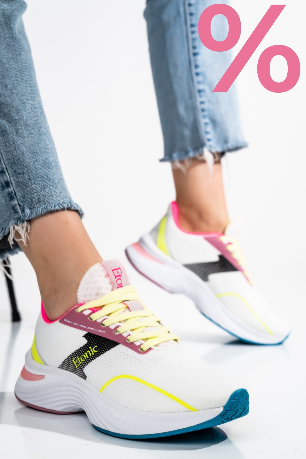 ETONIC, PANTOFI SPORT WHITE ETW212605