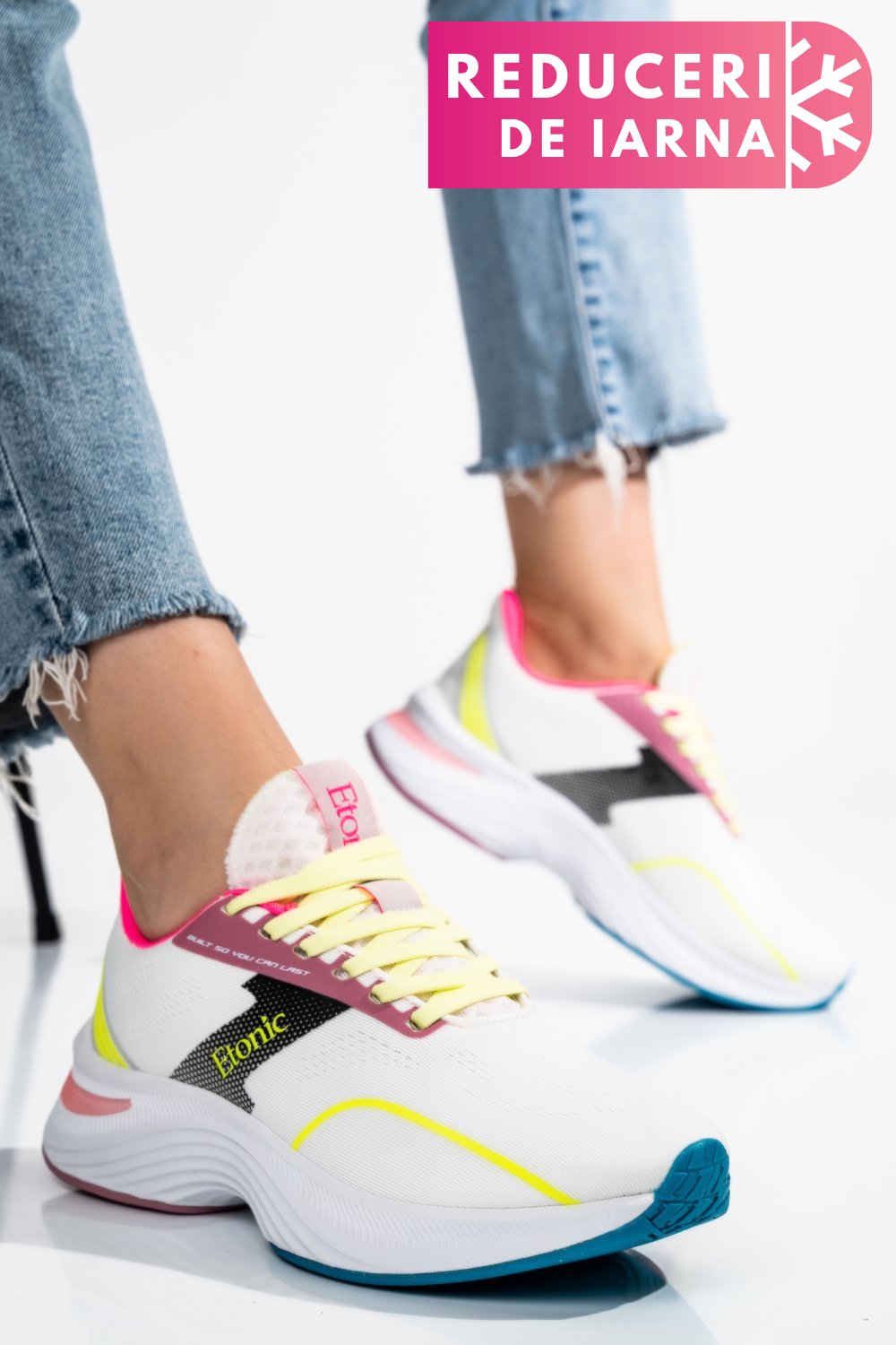 ETONIC, PANTOFI SPORT WHITE ETW212605