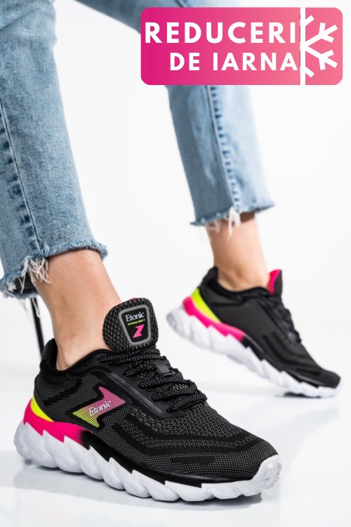 Etonic, pantofi sport black etw212670