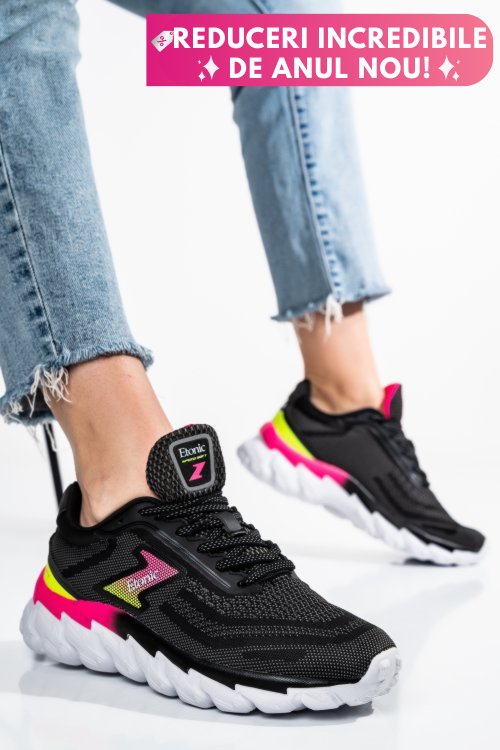 Etonic, pantofi sport black etw212670