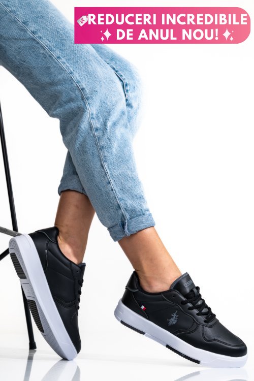 U.s. polo assn, pantofi sport black andrei
