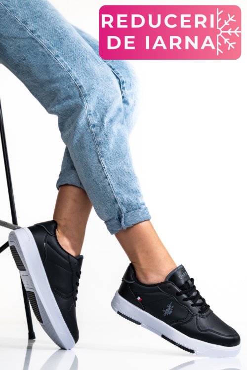 U.s. polo assn, pantofi sport black andrei