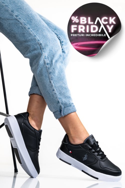 U.s. polo assn, pantofi sport black andrei