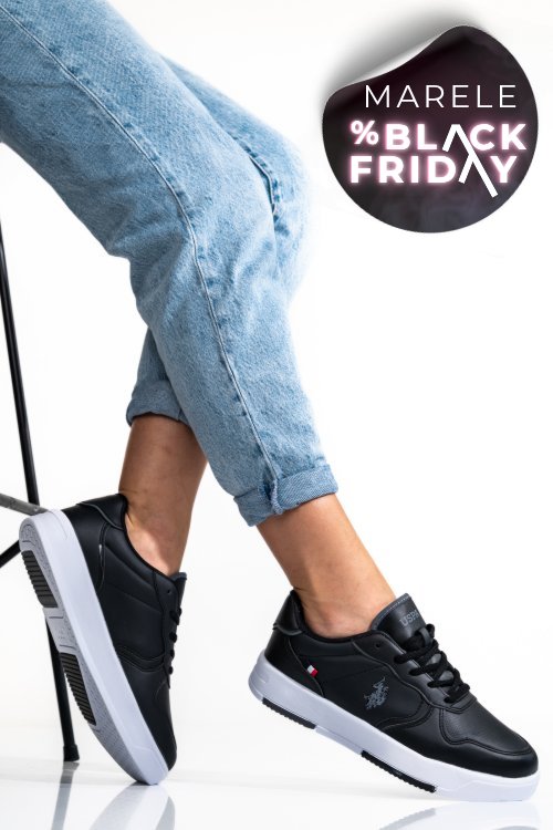 U.s. polo assn, pantofi sport black andrei