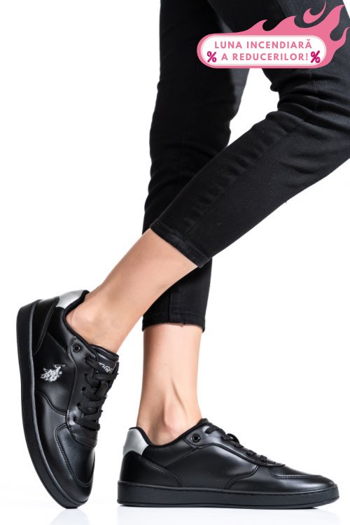 U.s. polo assn, pantofi sport all black blake