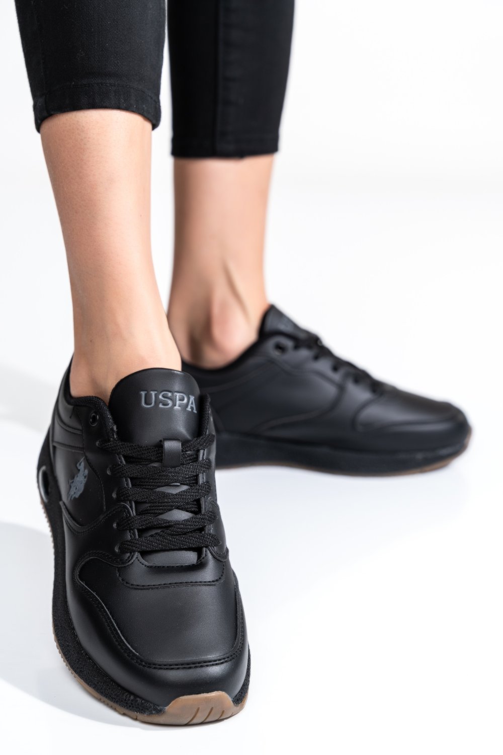 U.S. POLO ASSN, PANTOFI SPORT BLACK ANGEL-WMN