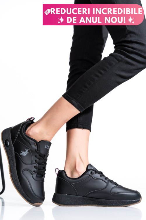 U.s. polo assn, pantofi sport black angel-wmn