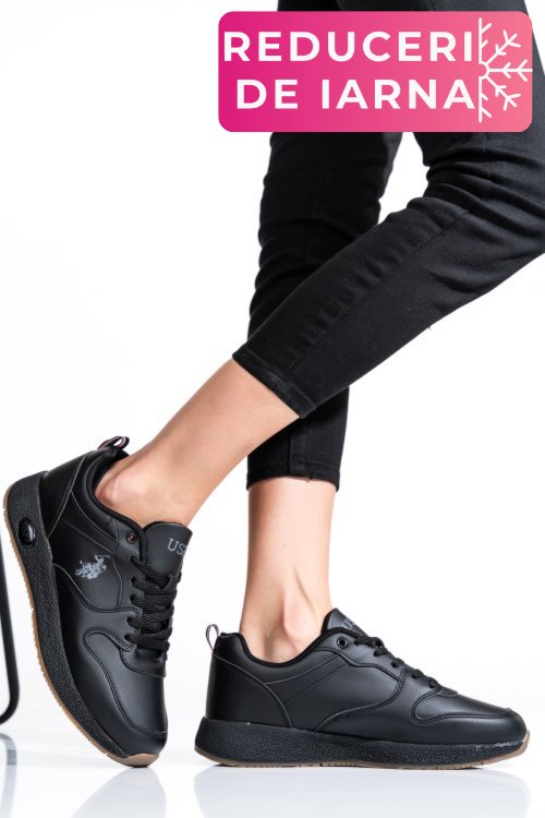 U.s. polo assn, pantofi sport black angel-wmn