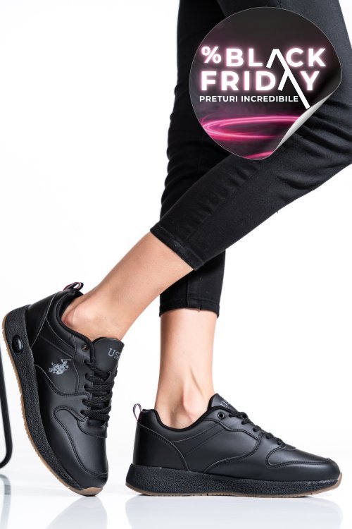 U.s. polo assn, pantofi sport black angel-wmn