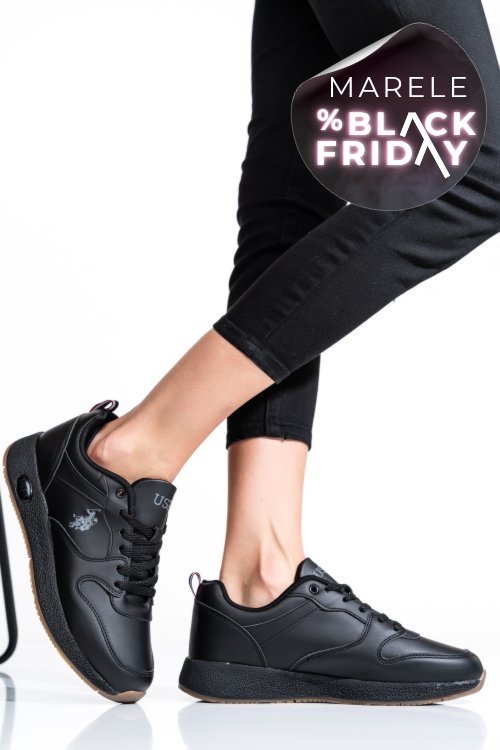 U.s. polo assn, pantofi sport black angel-wmn