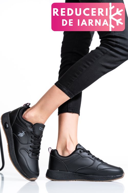 U.s. polo assn, pantofi sport black angel-wmn