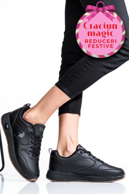 U.s. polo assn, pantofi sport black angel-wmn