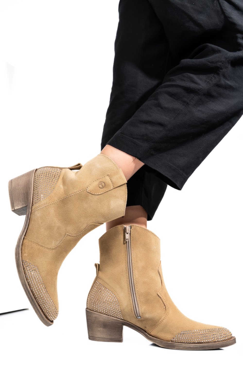 GHETE MARO PIELE NATURALA INTOARSA M2570241