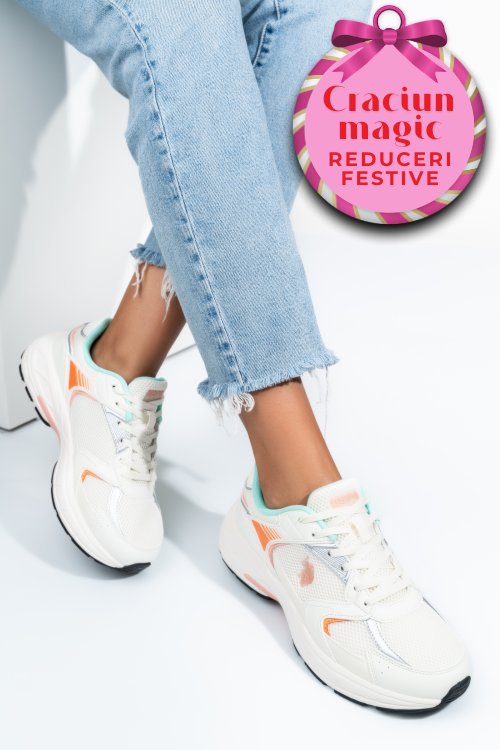 U.s. polo assn, pantofi sport beige felix