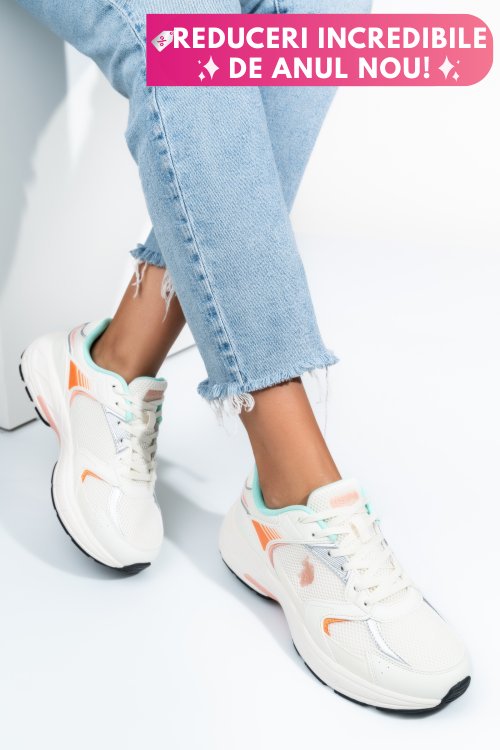 U.s. polo assn, pantofi sport beige felix