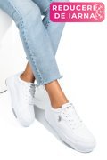 U.S. POLO ASSN, PANTOFI SPORT WHITE GREY JUDY