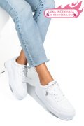 U.S. POLO ASSN, PANTOFI SPORT WHITE GREY JUDY