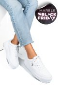 U.S. POLO ASSN, PANTOFI SPORT WHITE GREY JUDY