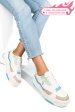 U.s. polo assn, pantofi sport beyge orange judy