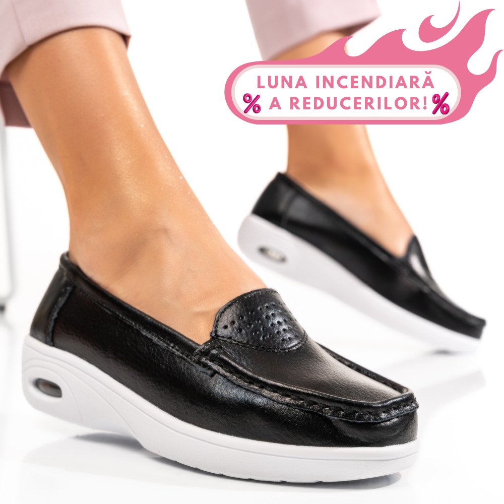 ESPADRILE BLACK WHITE PIELE NATURALA YSPXR003