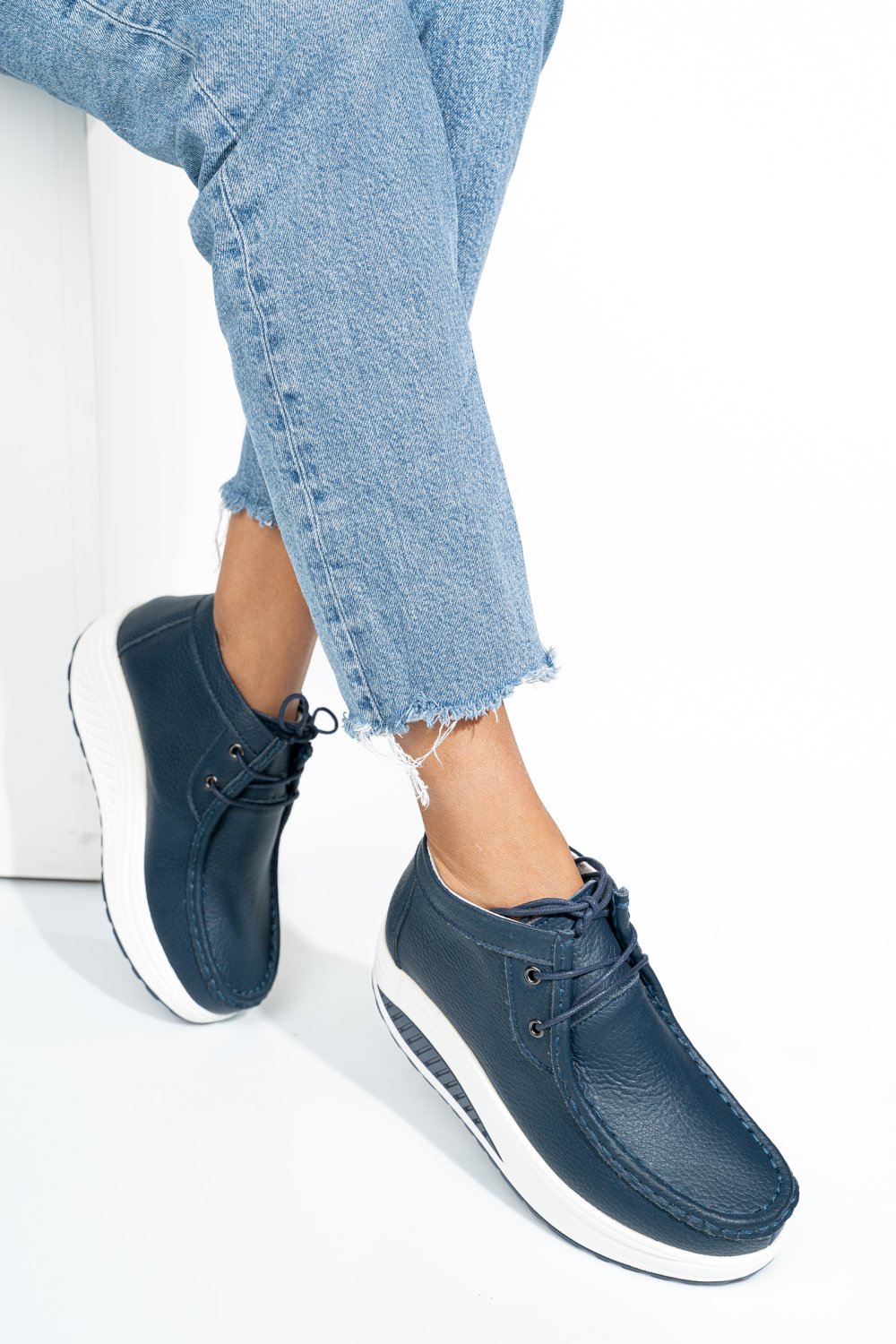 GHETE BLEUMARIN PIELE NATURALA WSPK145A