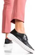 PANTOFI SPORT BLACK PIELE NATURALA JSPY7863