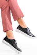 PANTOFI SPORT BLACK PIELE NATURALA JSPY7863