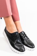 PANTOFI SPORT BLACK PIELE NATURALA JSPY7863