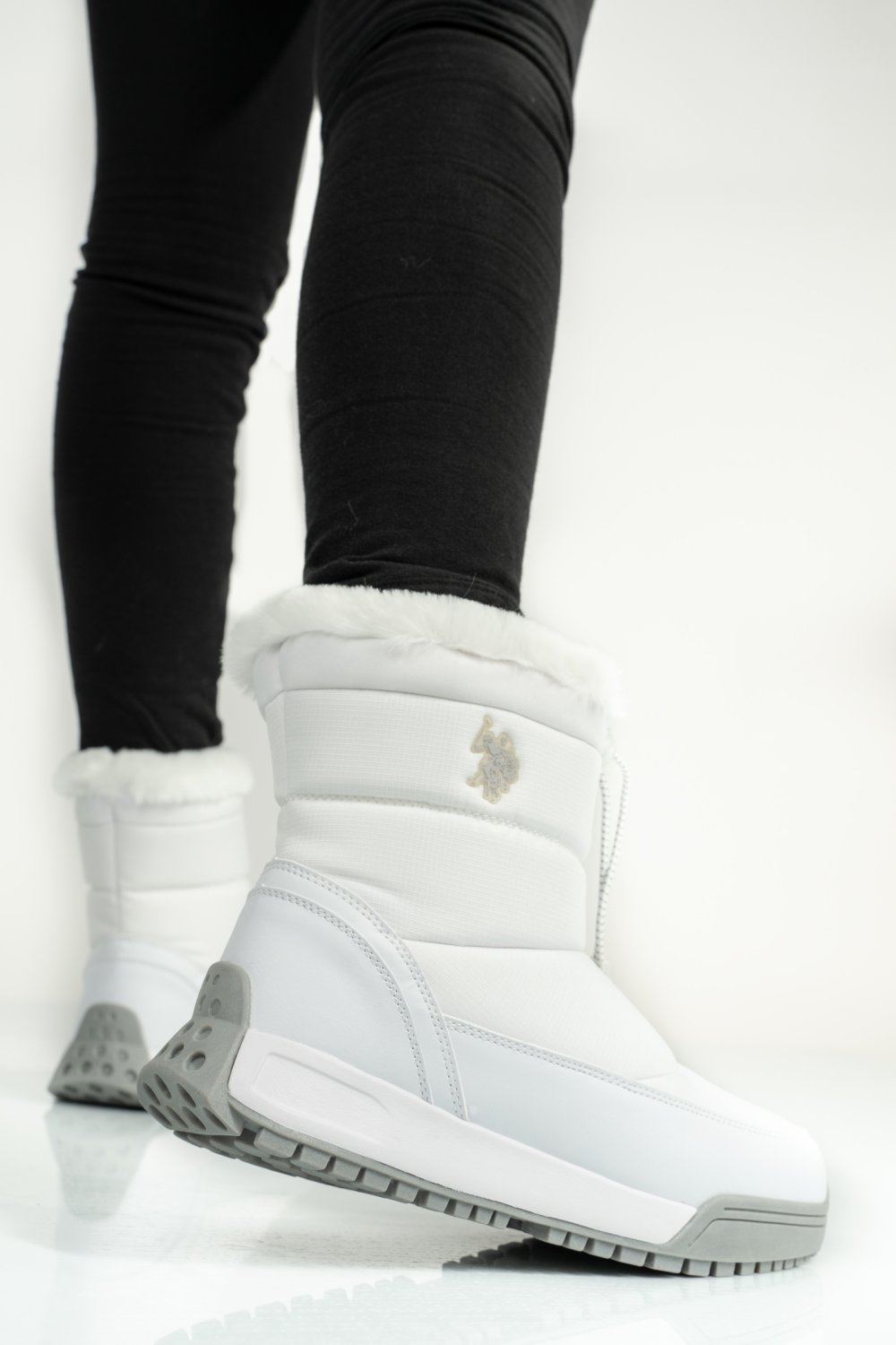 U.S. POLO ASSN, GHETE DAMA WHITE RAINY