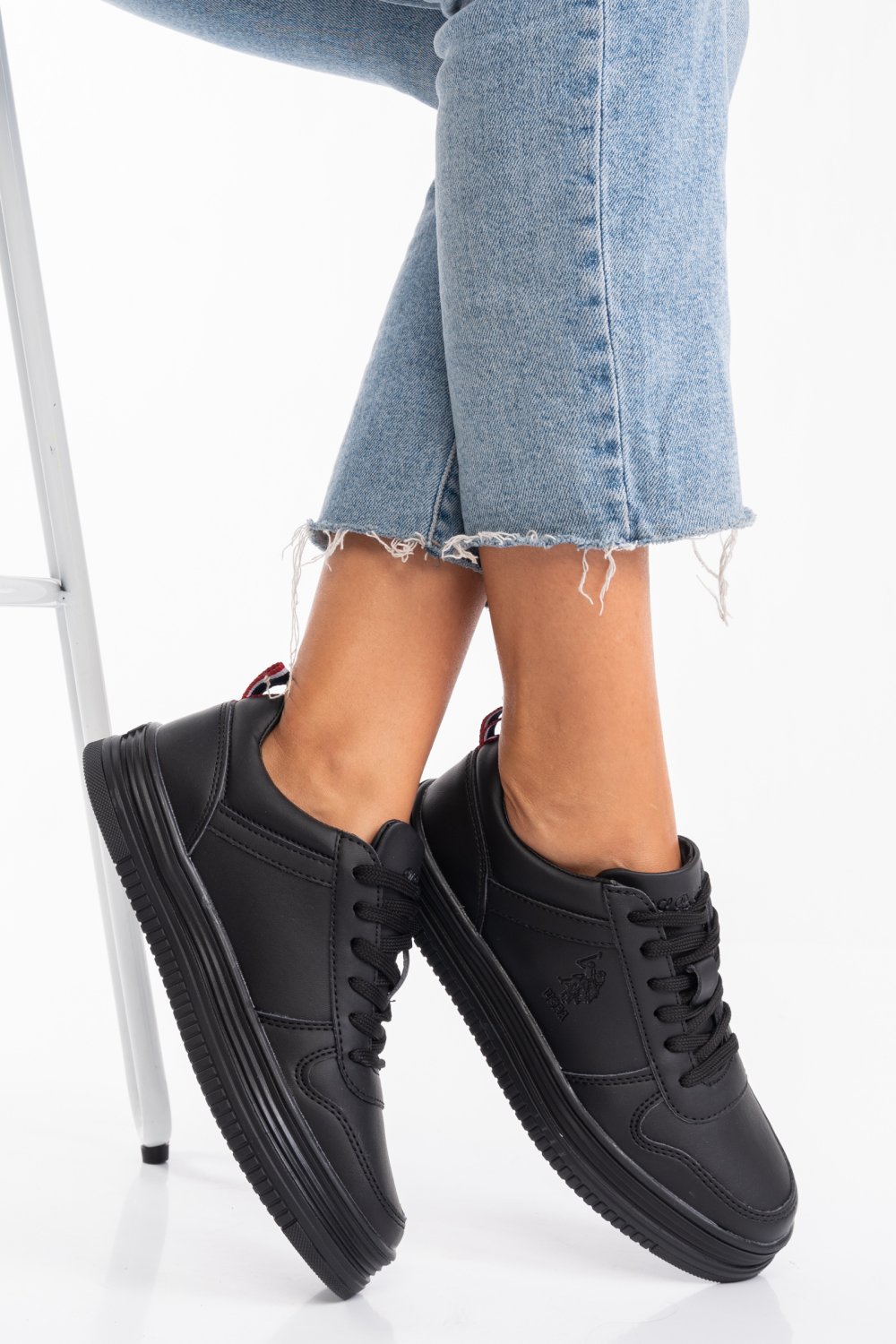 U.S. POLO ASSN, PANTOFI SPORT BLACK SURI-1PR