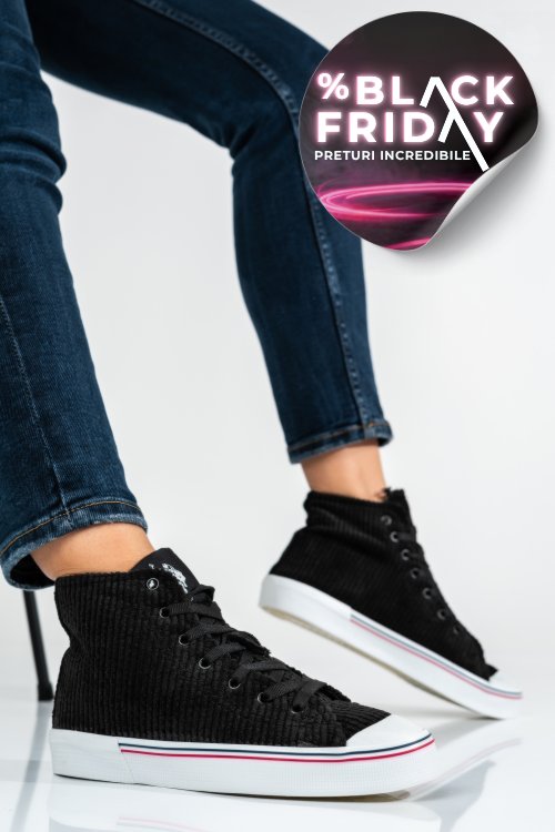 U.s. polo assn, pantofi sport black penelope-2pr